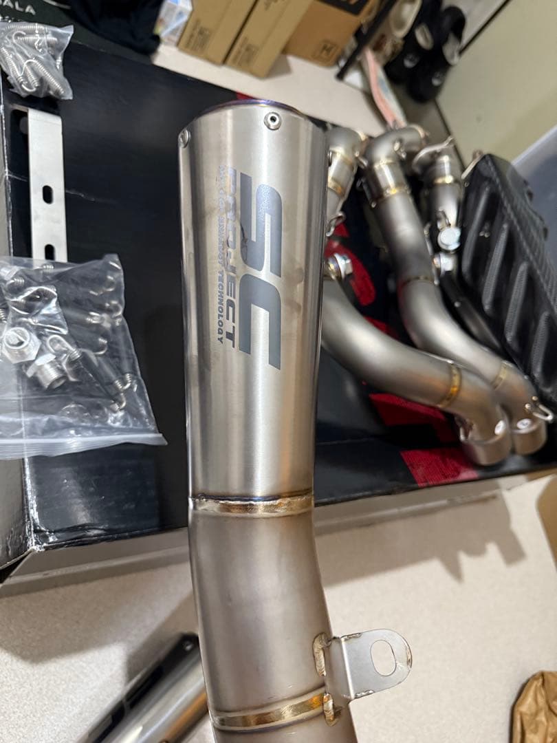 DUCATI panigale v4 フルエキマフラー　scproject