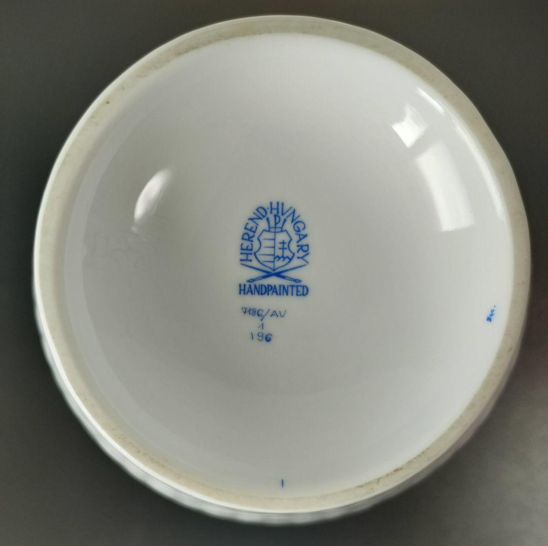 Herendヘレンド人気シリーズ　アポニーグリーン大型花瓶　H28cm