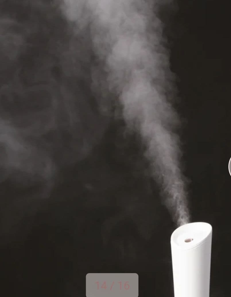 フランフラン シレーヌ ホワイト 上部給水型超音波式2WAY加湿器　美品