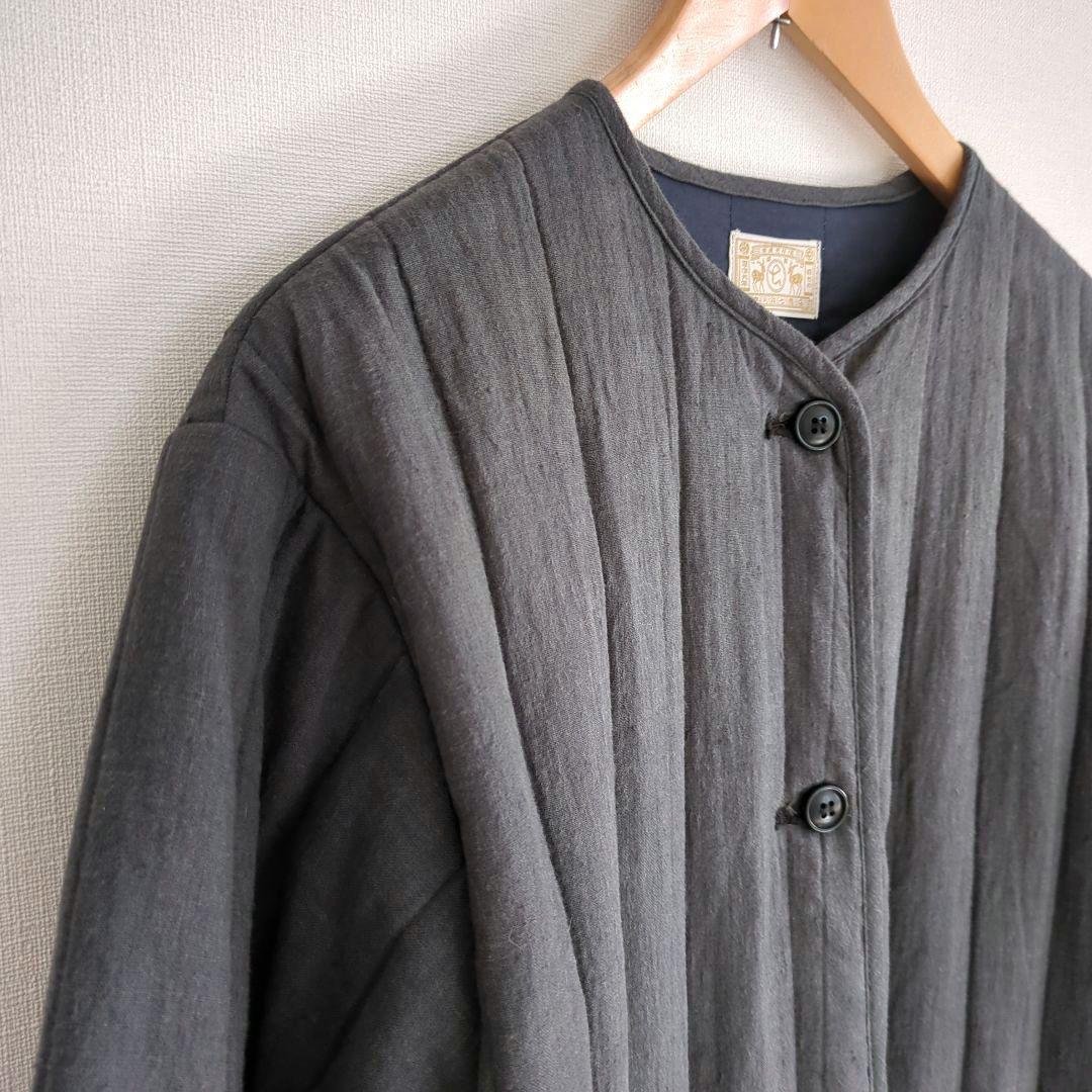 中川政七商店 麻のキルトロングコート