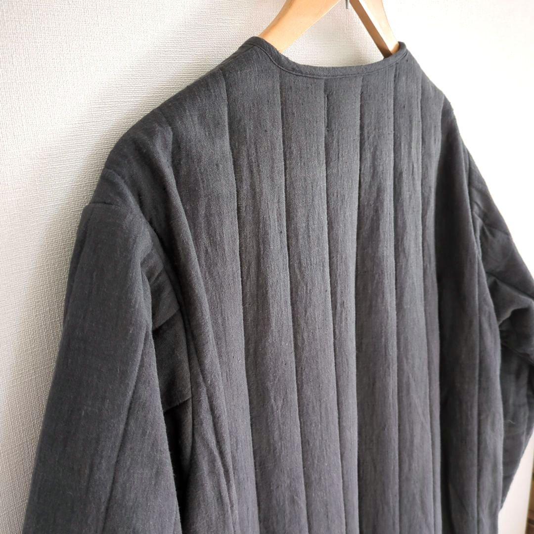 中川政七商店 麻のキルトロングコート