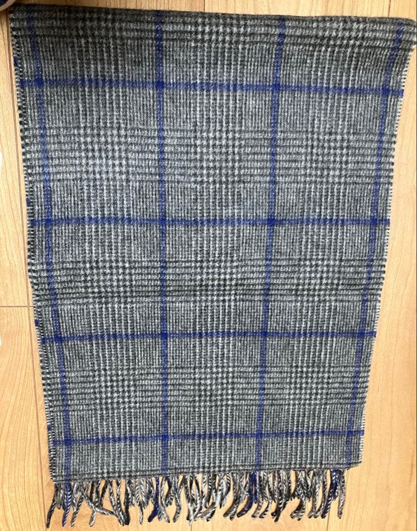 【新品】アローズ別注Joshua Ellis カシミア100% マフラー