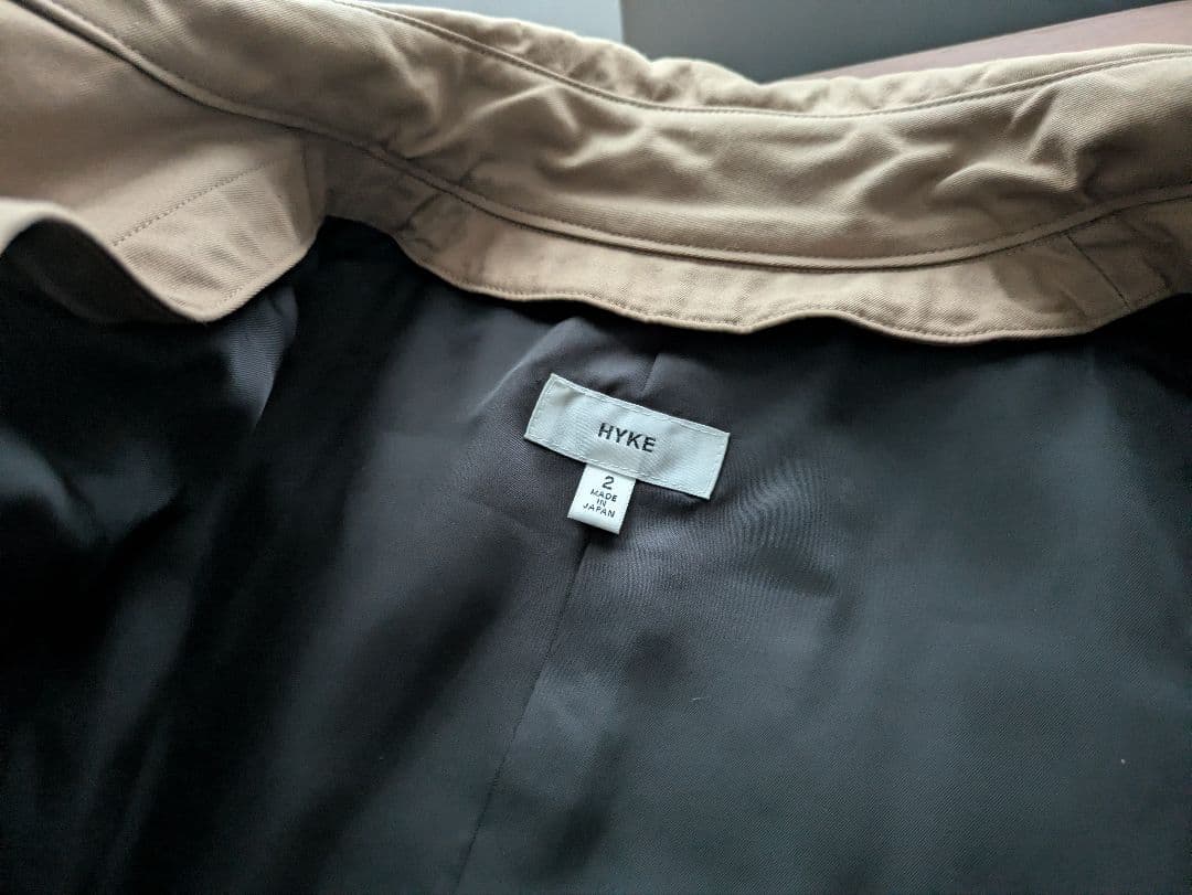 HYKE トレンチコート サイズ2