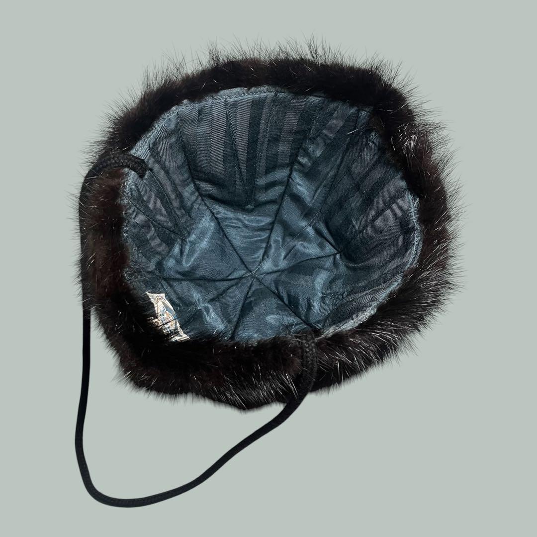 帽子 Real fur cap