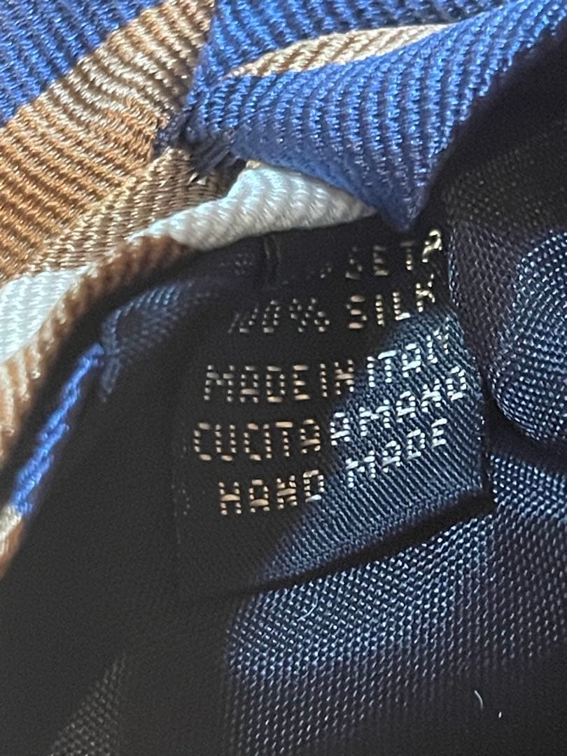 MarinellaマリネッラNapoliナポリイタリア製高級手作りネクタイ