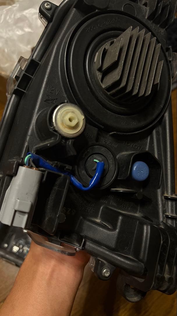 プリウス50前期純正フォグライト