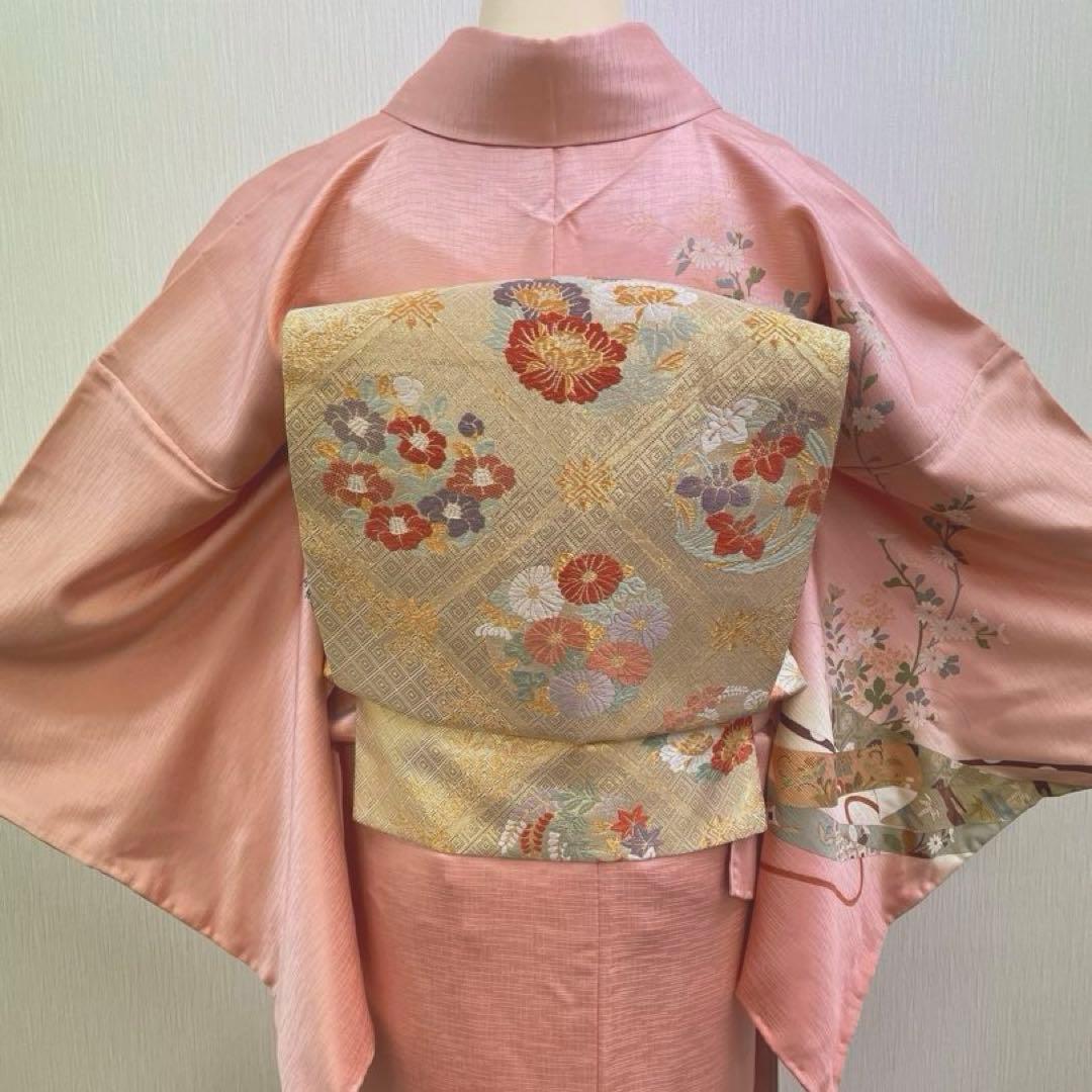 梅乃【149】正絹　訪問着　フルセット　長襦袢付　七五三　お宮参り　結婚式