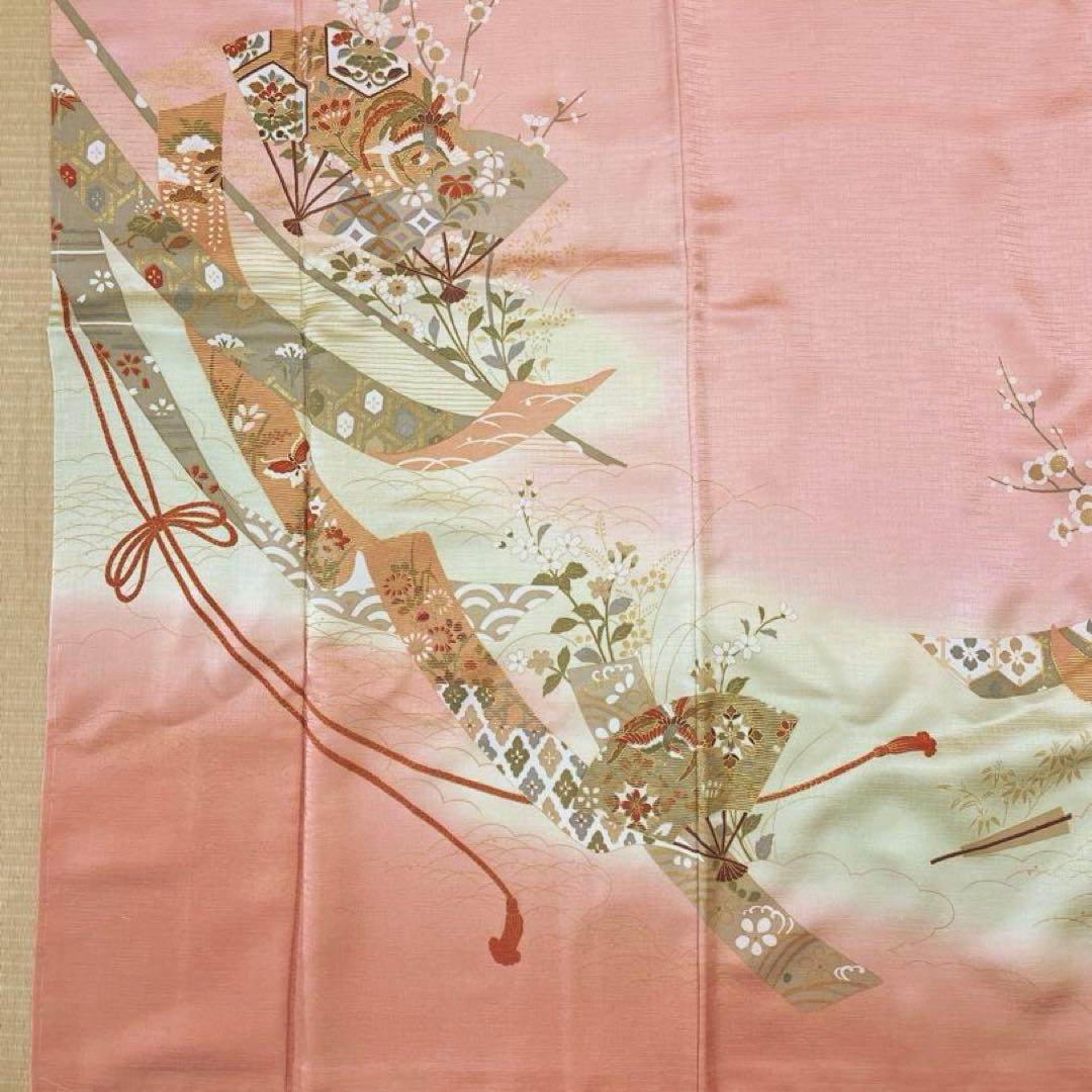 梅乃【149】正絹　訪問着　フルセット　長襦袢付　七五三　お宮参り　結婚式