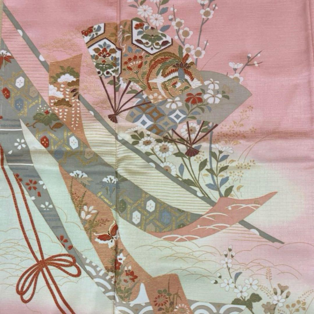 梅乃【149】正絹　訪問着　フルセット　長襦袢付　七五三　お宮参り　結婚式