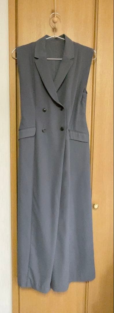 新品 タグ付 COHINA コヒナ テーラーカラーオールインワン regular