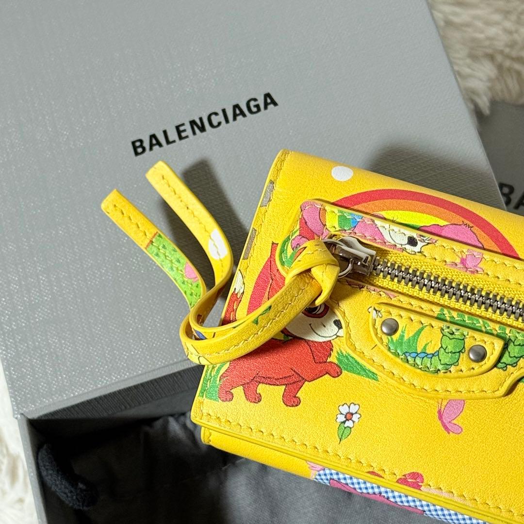 ⭐️新品未使用⭐️　バレンシアガ　クラシックミニ　コンパクトウォレット　コラボ
