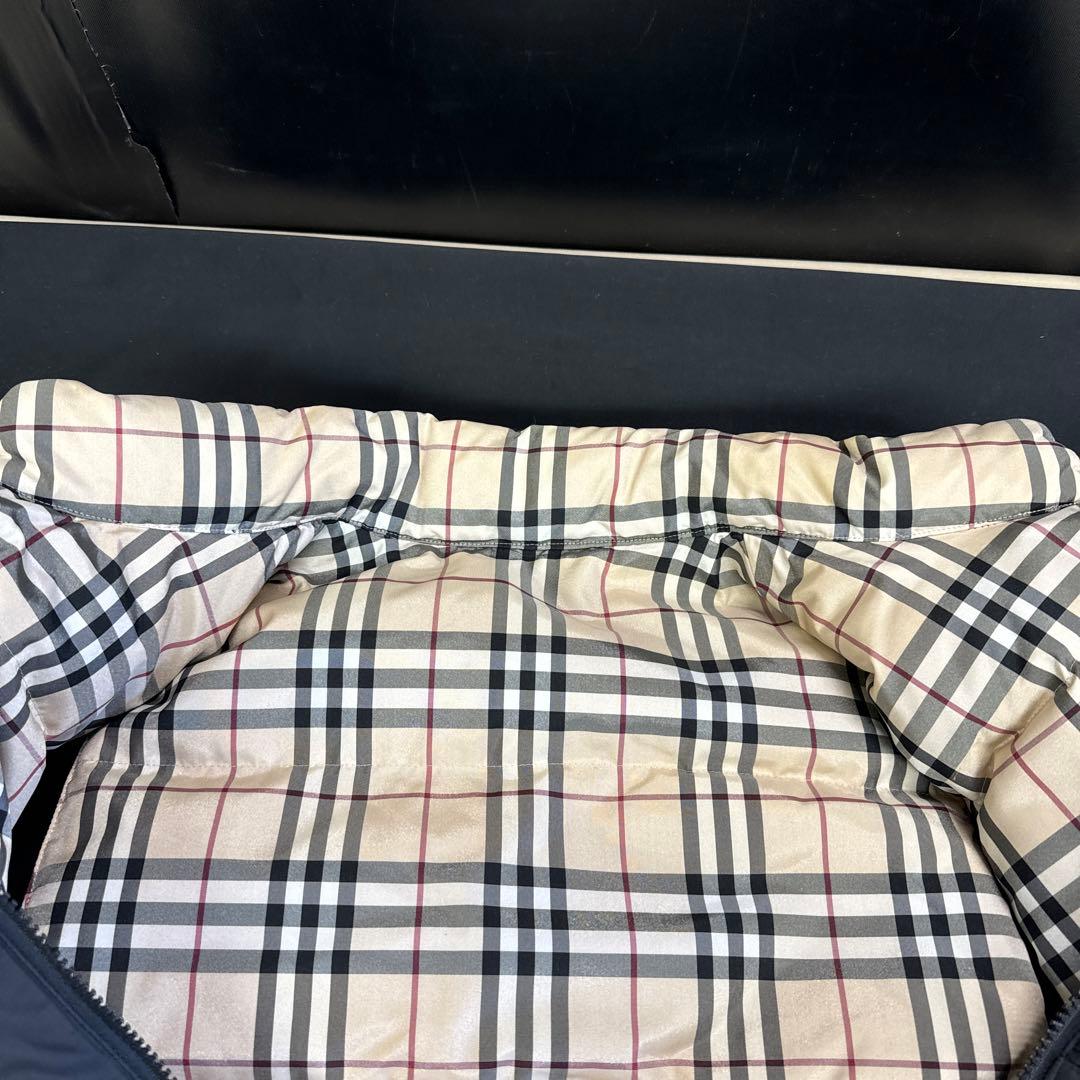 美品⭐︎90's バーバリー ロンドン　リバーシブル ダウン ベスト