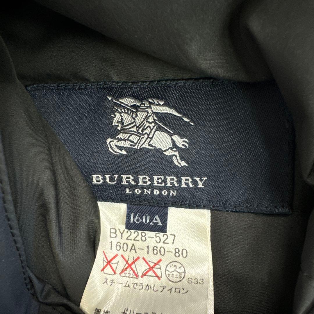 美品⭐︎90's バーバリー ロンドン　リバーシブル ダウン ベスト