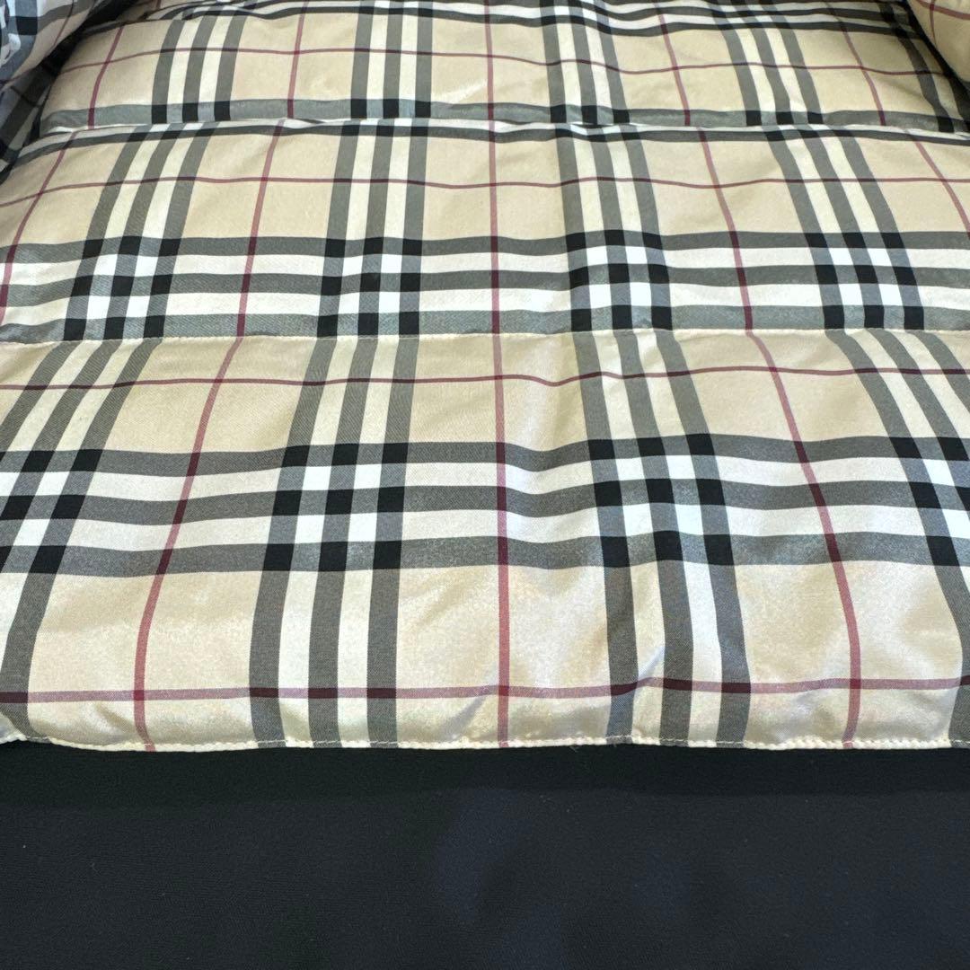 美品⭐︎90's バーバリー ロンドン　リバーシブル ダウン ベスト
