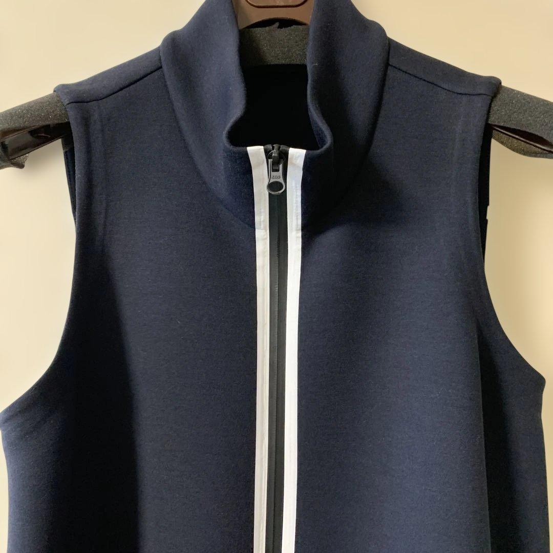 HiROKO KOSHINO TRUNK Wジップロングベストトップス