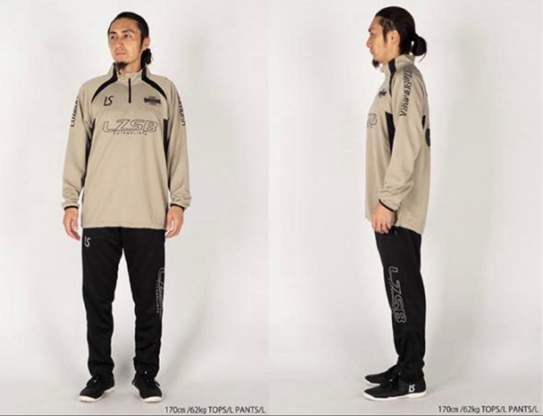 新品未使用 LUZeSOMBRA HALFZIP JERSEY SET L