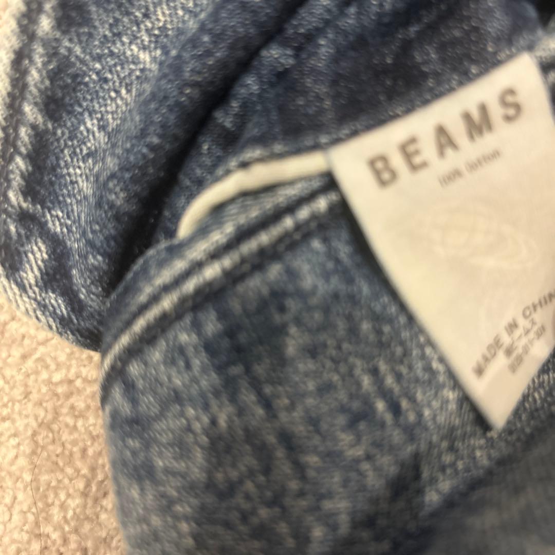 BEAMS SSZデニムカーゴショーツ