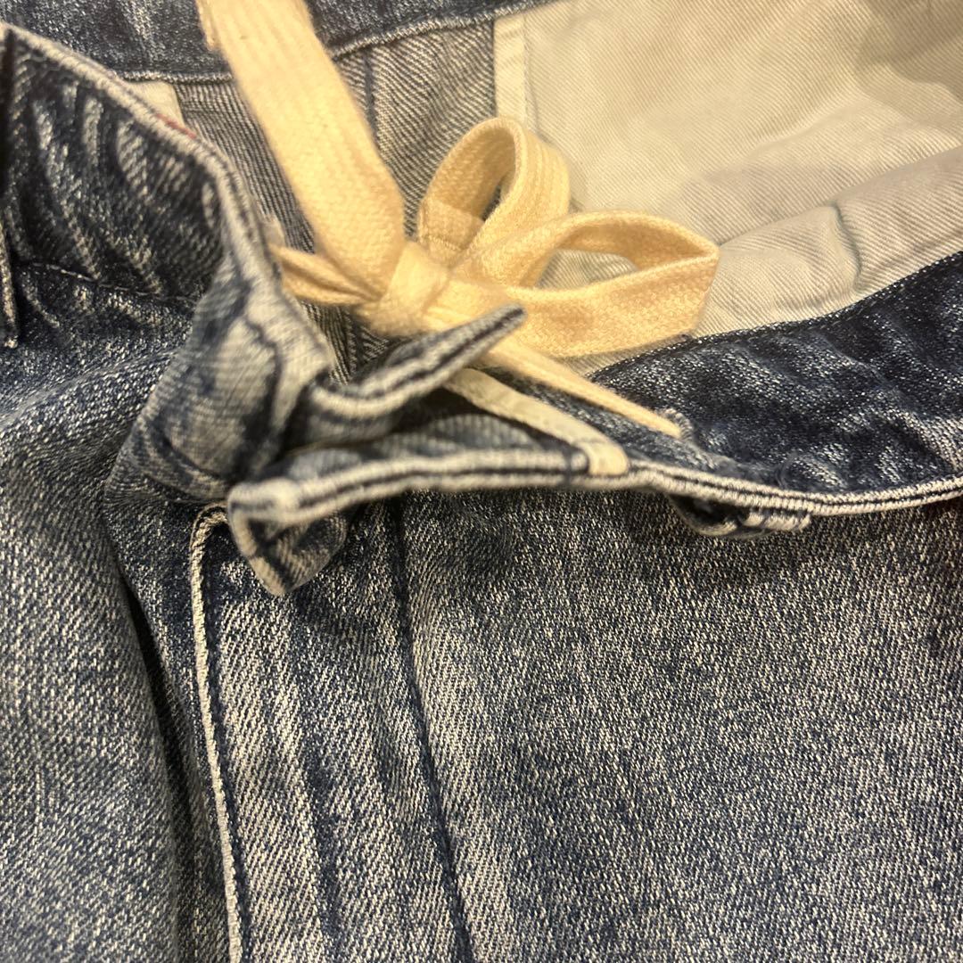 BEAMS SSZデニムカーゴショーツ