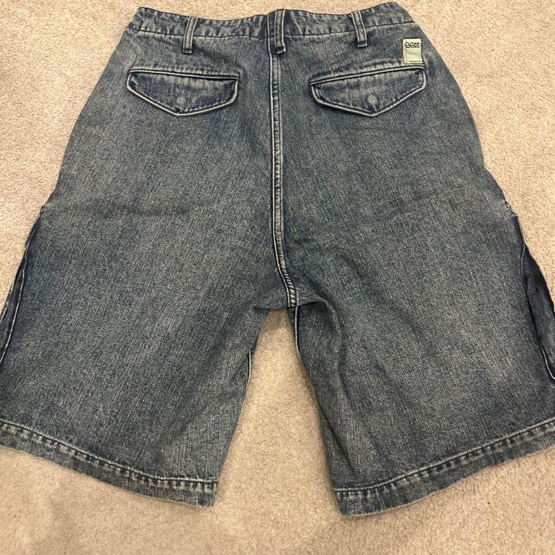 BEAMS SSZデニムカーゴショーツ