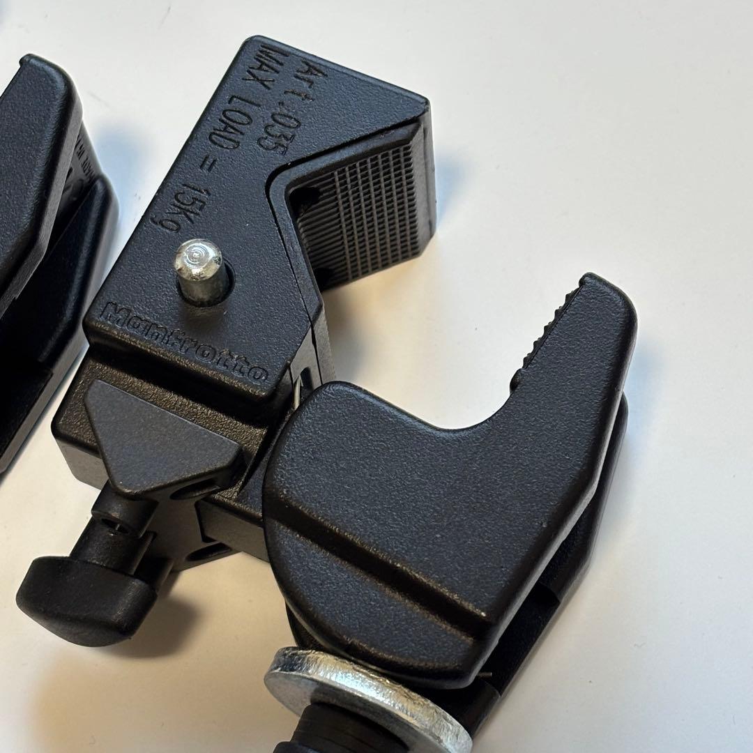 美品3個セット① Manfrotto マンフロット スーパークランプ 035