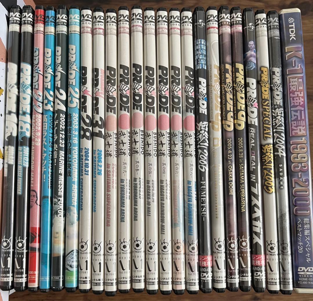 【格闘技】PRIDE DVD9巻分セット