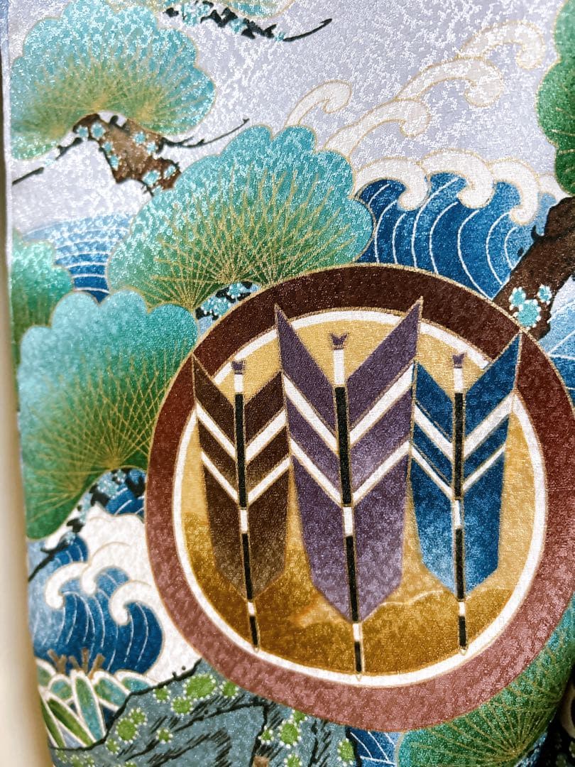 人気の青系♡七五三　3歳　男の子　セット　一式　富士