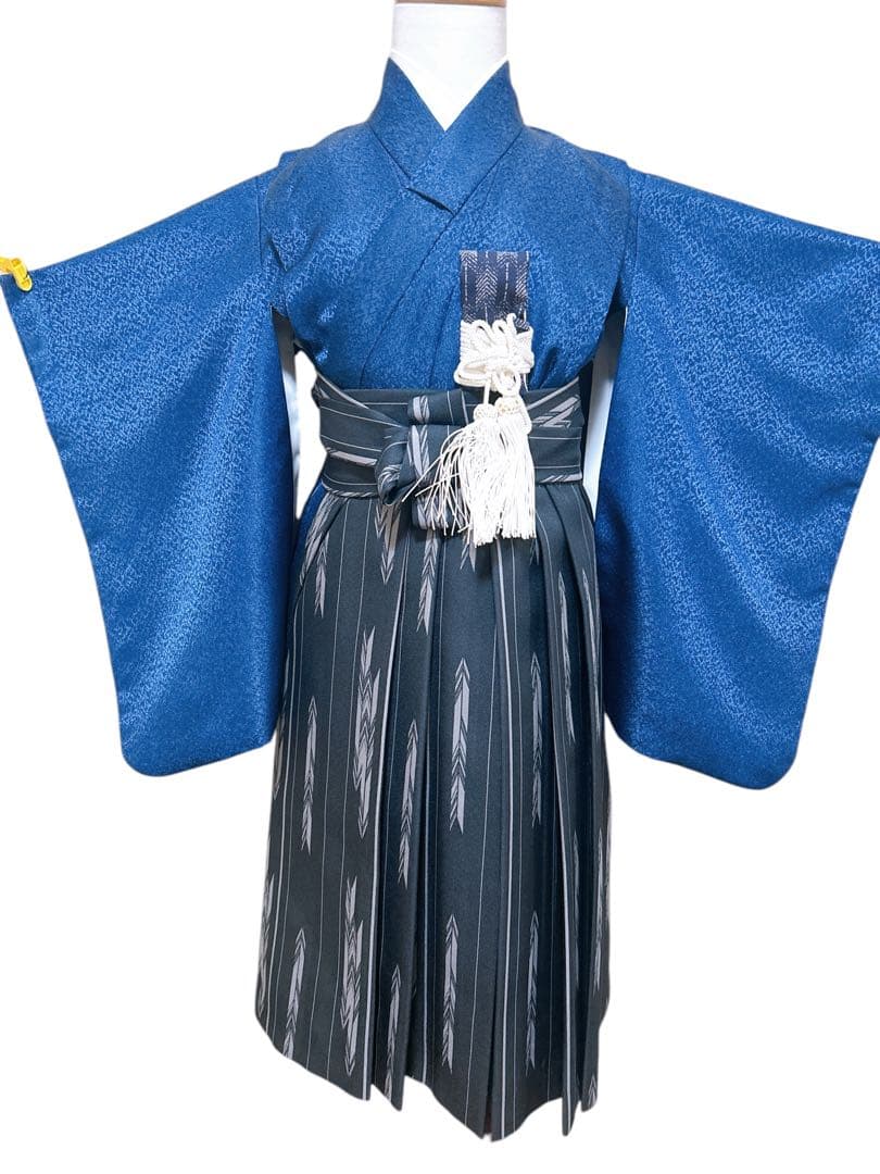 人気の青系♡七五三　3歳　男の子　セット　一式　富士