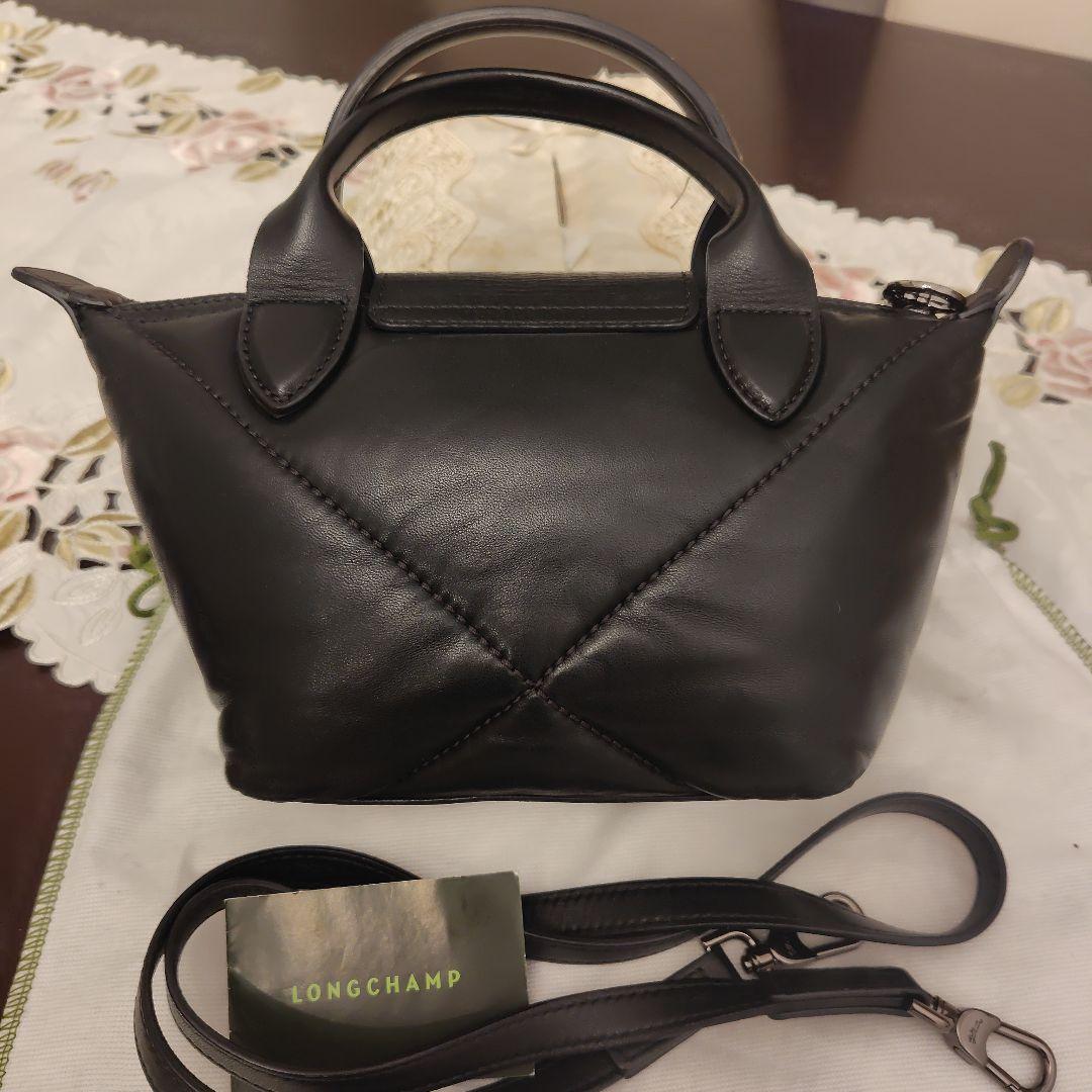 お値下げしました！ロンシャン　プリアージュキュイールバッグ　ミニショルダーバッグ