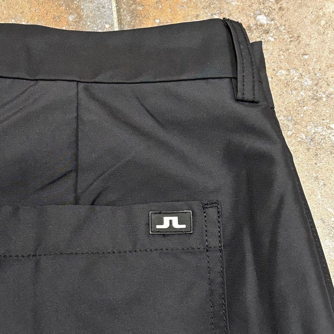J.LINDEBERG ジェイリンドバーグ センタープレス パンツ　ブラック系