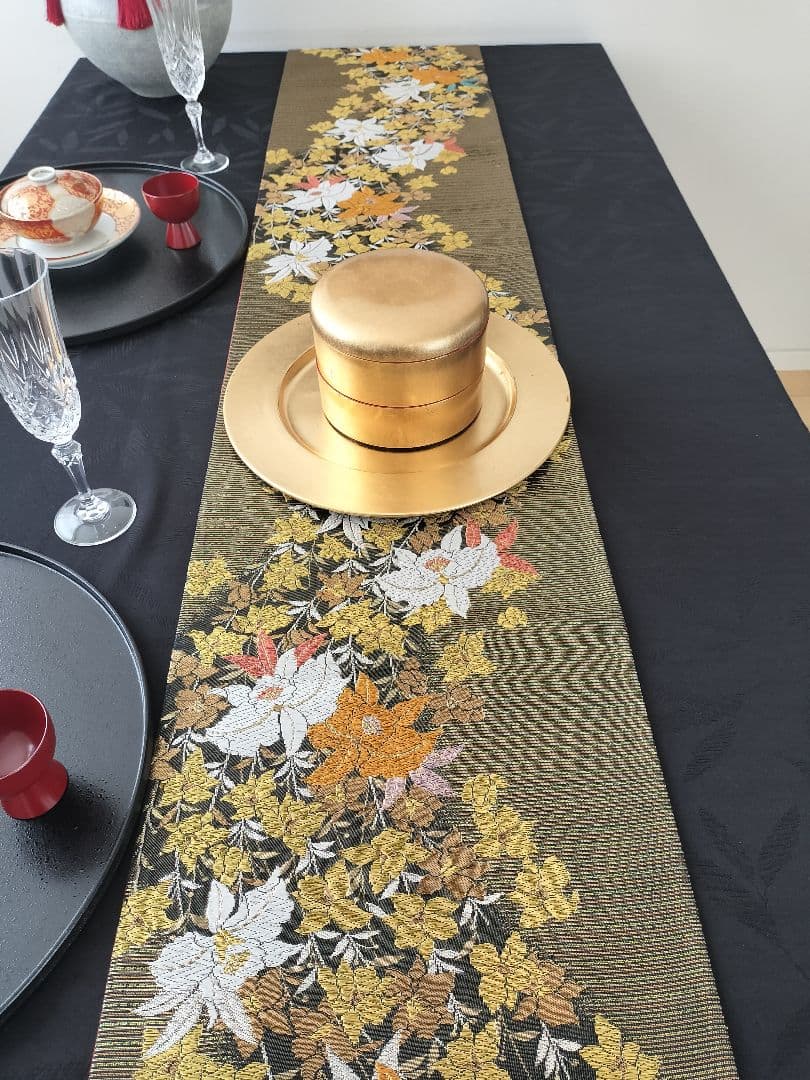 sweetylily　A878★逸品‼️豪華刺繍‼️ランナー2m10cm