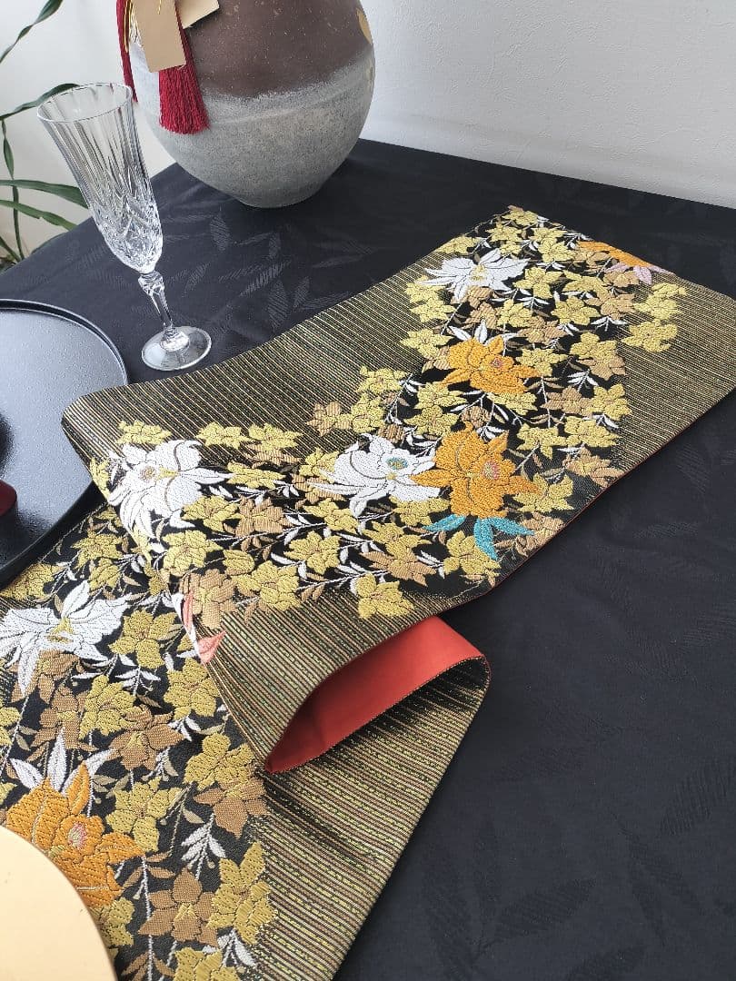 sweetylily　A878★逸品‼️豪華刺繍‼️ランナー2m10cm