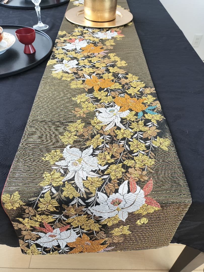 sweetylily　A878★逸品‼️豪華刺繍‼️ランナー2m10cm