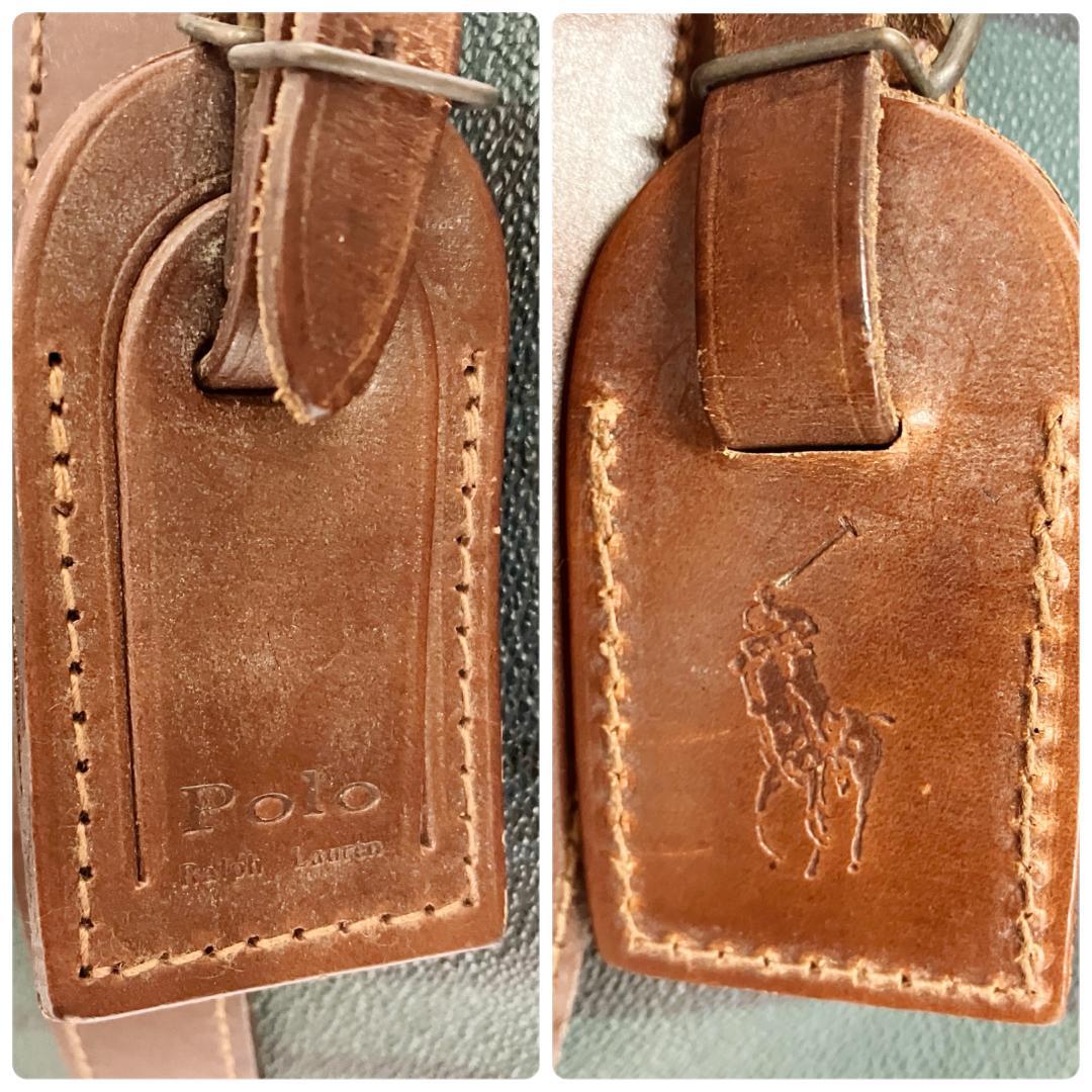 B617【2way】Polo Ralph Lauren★チェック柄ボストンバッグ