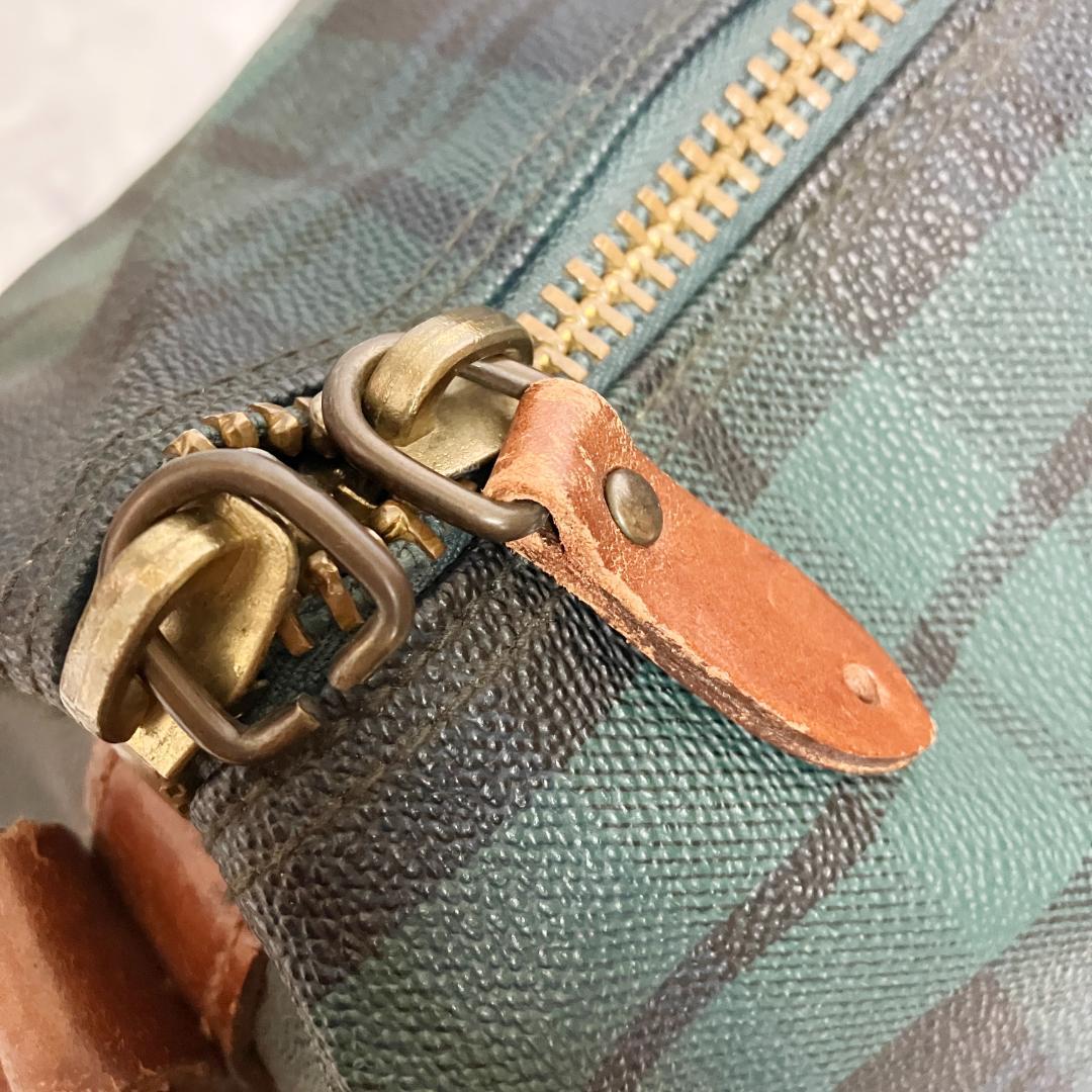 B617【2way】Polo Ralph Lauren★チェック柄ボストンバッグ