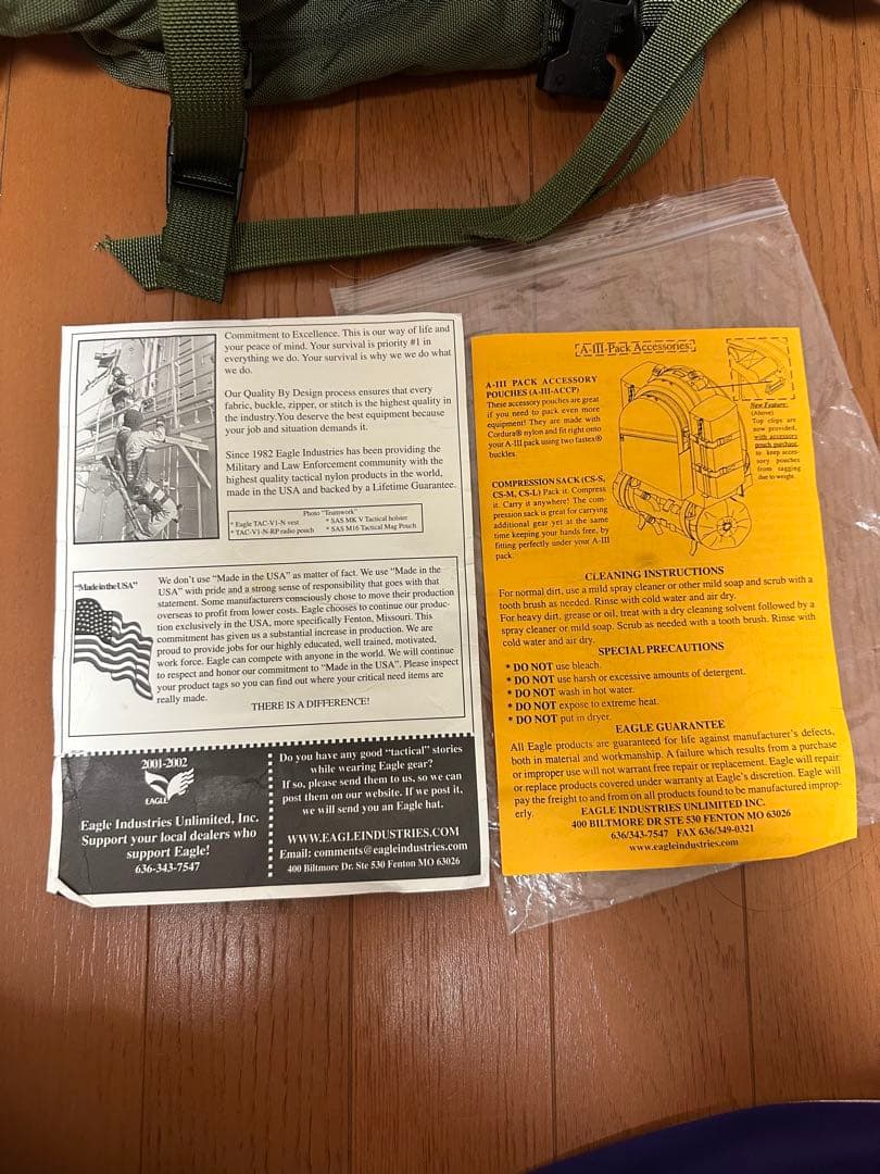 希少レア付属品あり　eagle industry usa A-III-P A3