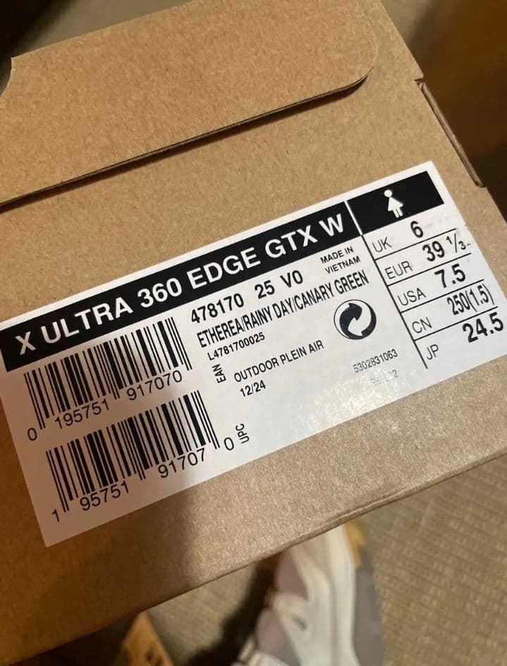 新品　24.5 サロモン　X ULTRA 360 EDGE GORE-TEX