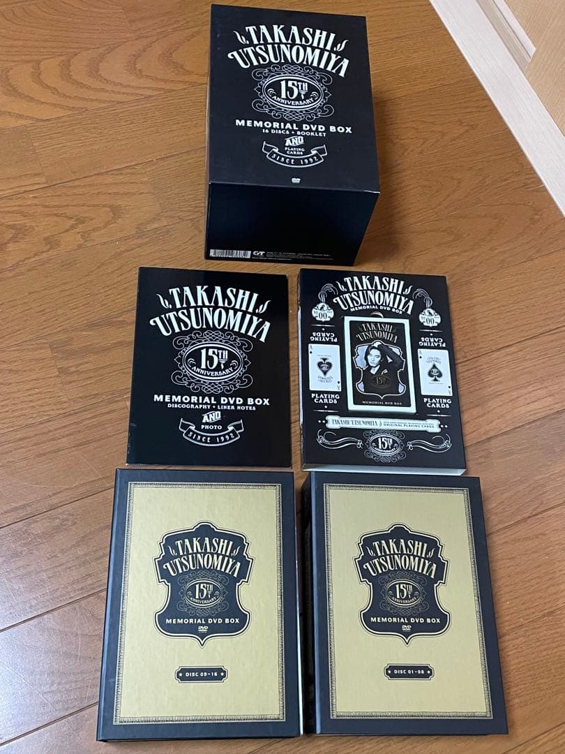 宇都宮隆 Takashi Utsunomiya 15th DVD BOX