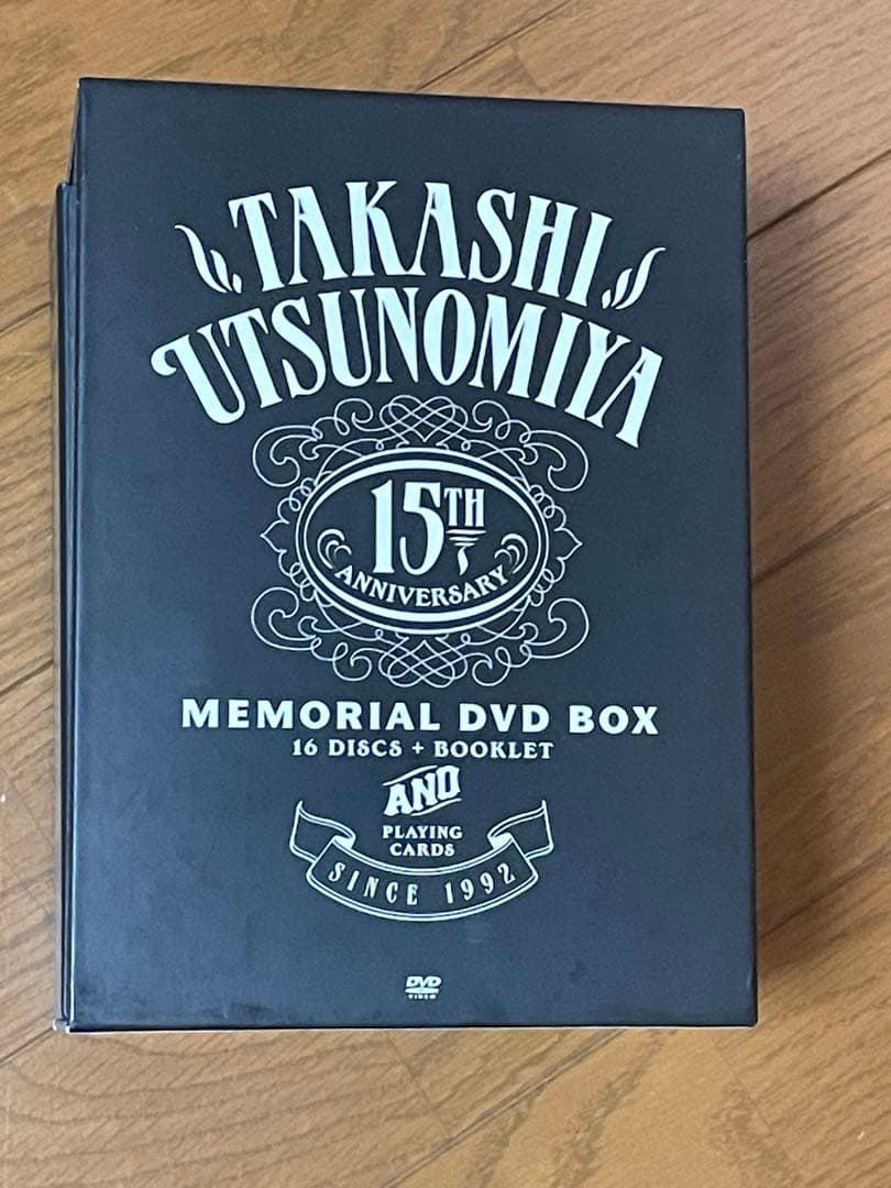 宇都宮隆 Takashi Utsunomiya 15th DVD BOX