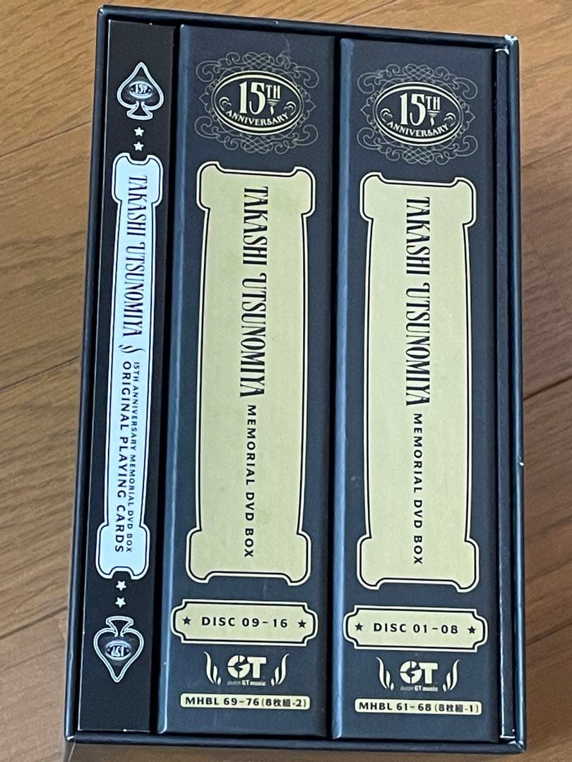 宇都宮隆 Takashi Utsunomiya 15th DVD BOX