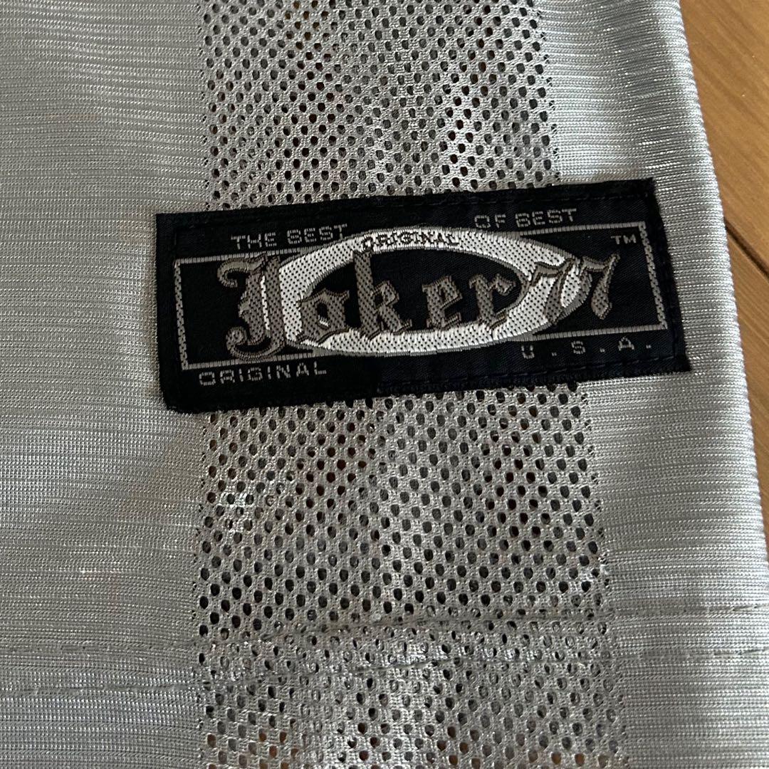 JOKER BRAND フットボールシャツ XL シルバー ジョーカーブランド