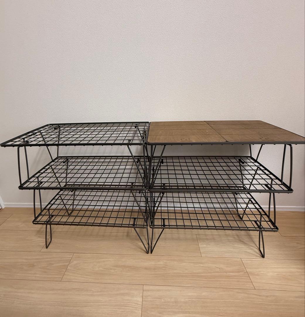 ユニフレーム フィールドラック　6点　ハーフテーブル2点　RAW まとめ売り