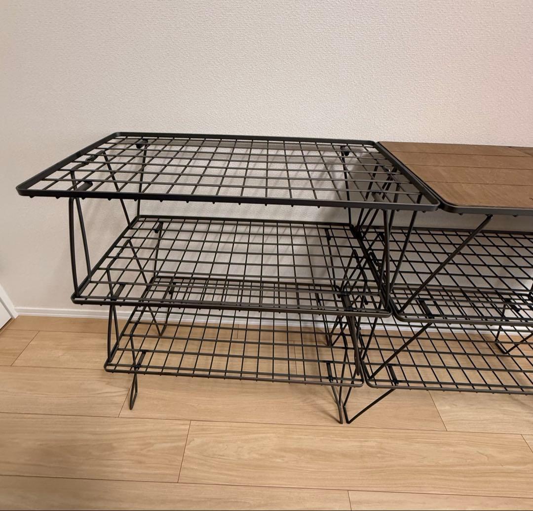 ユニフレーム フィールドラック　6点　ハーフテーブル2点　RAW まとめ売り