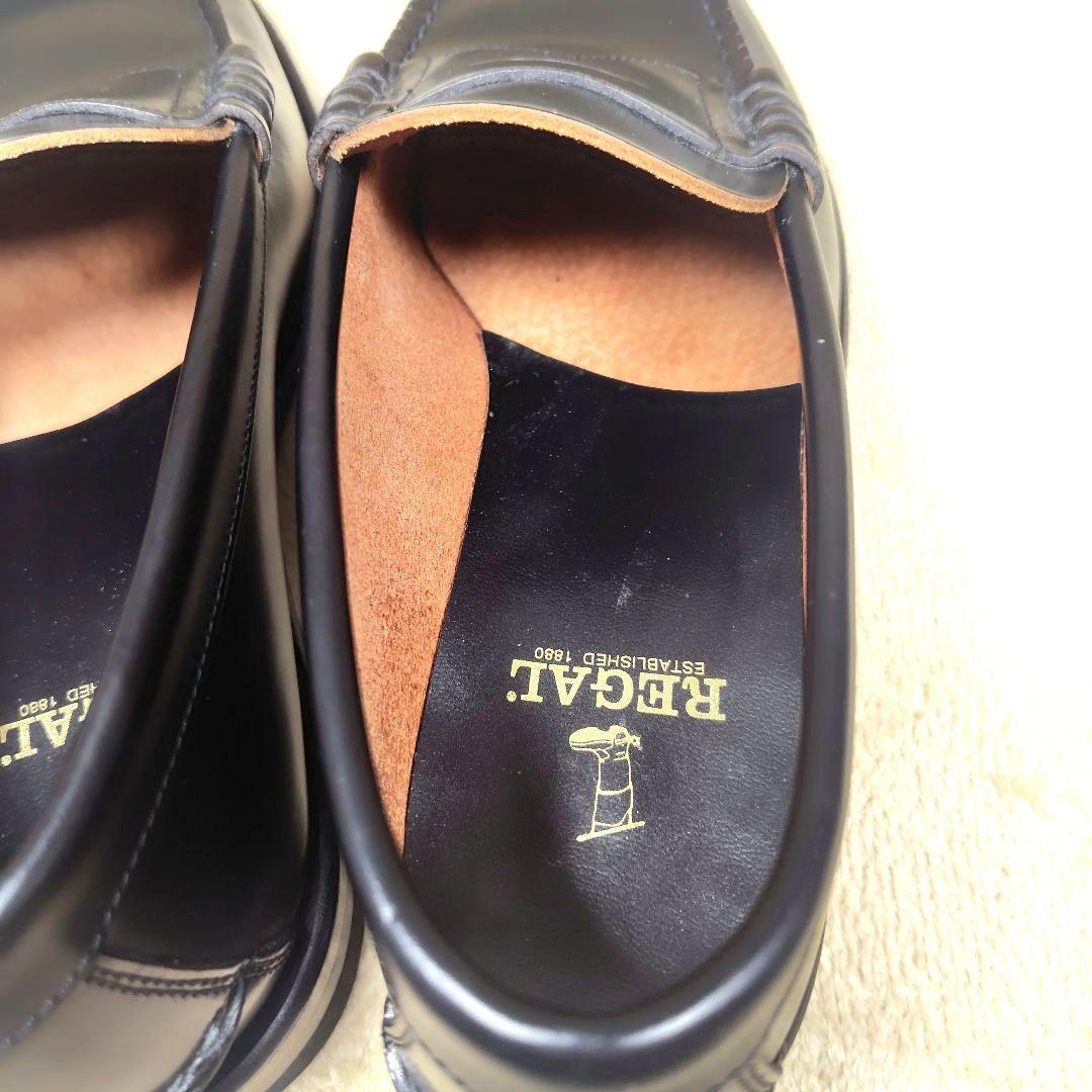 極美品 REGAL リーガル 2177 ローファー ビジネス 25.5EE