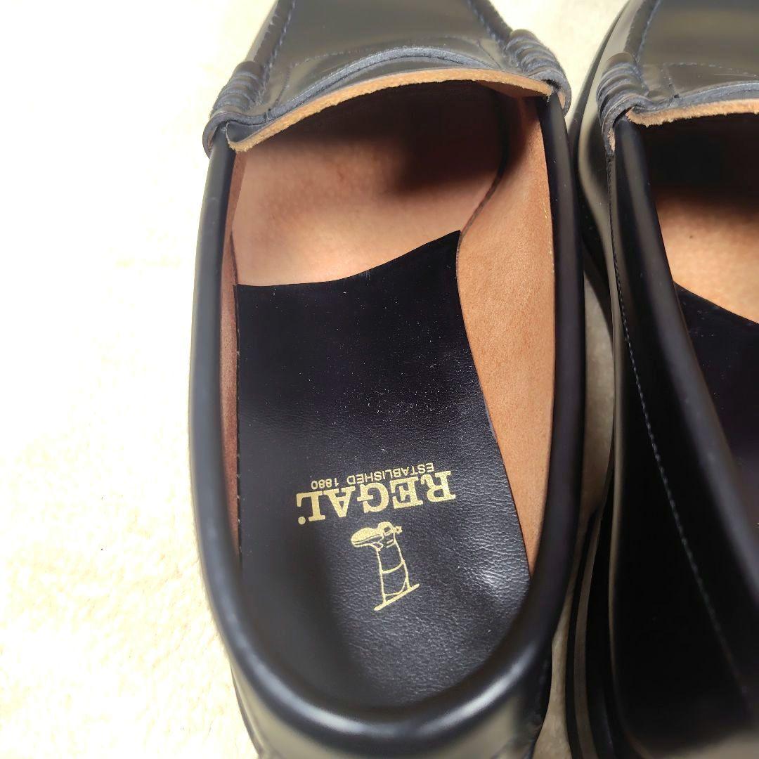 極美品 REGAL リーガル 2177 ローファー ビジネス 25.5EE