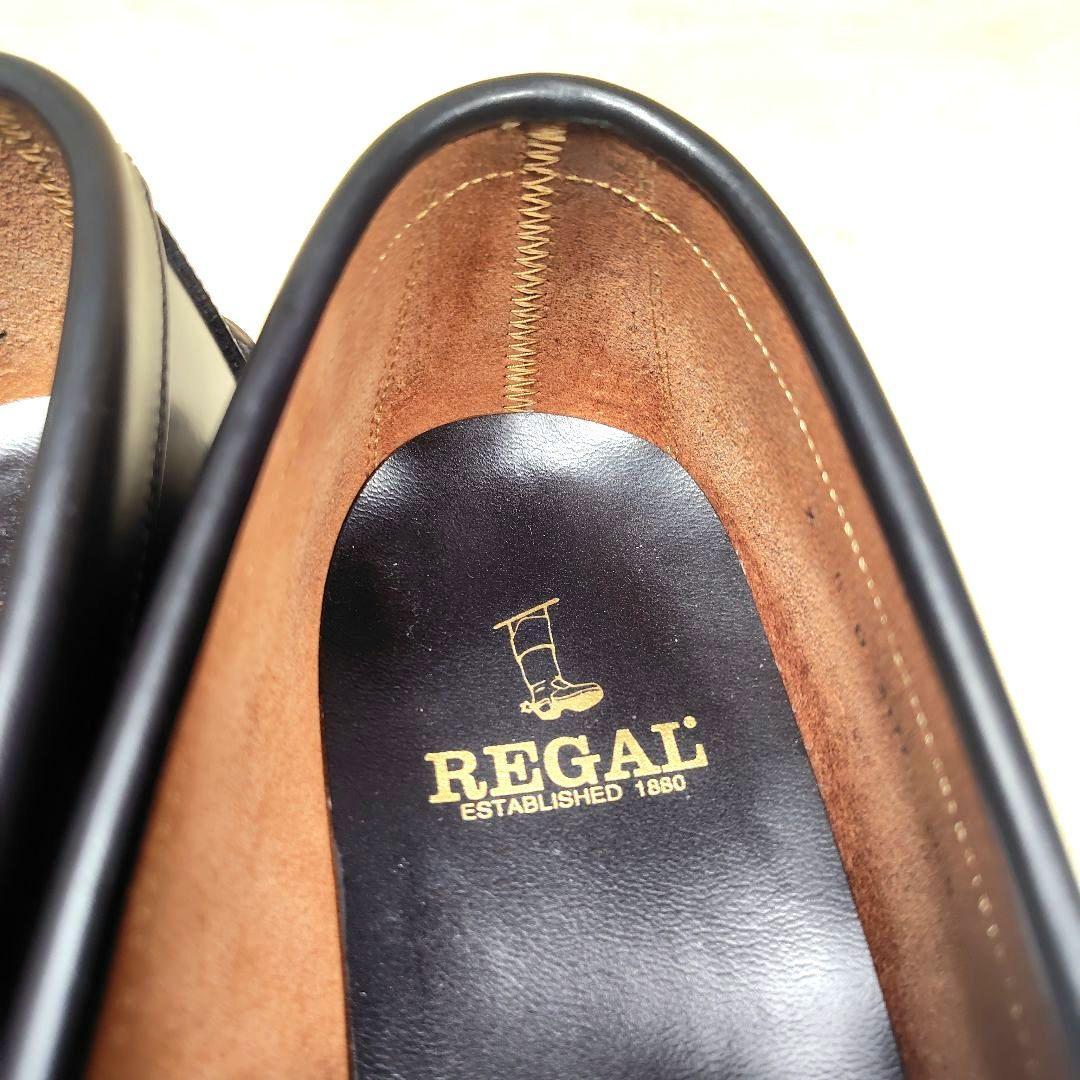 極美品 REGAL リーガル 2177 ローファー ビジネス 25.5EE