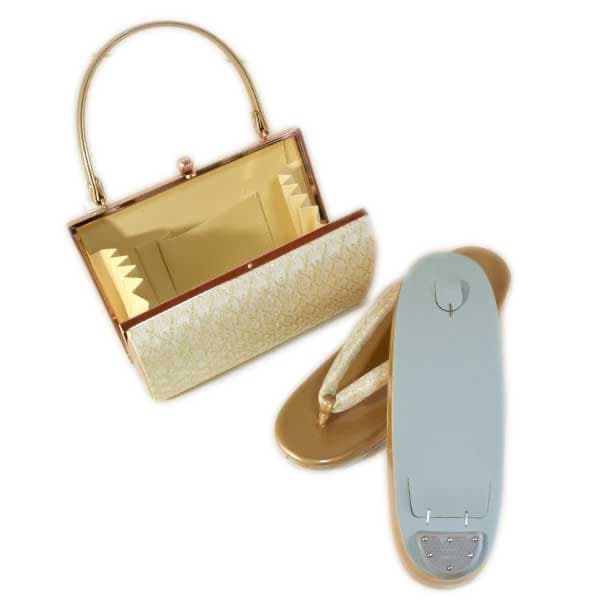 6580_LLサイズ バックセット 西陣織 帯地使用 新品 25cm 幅広