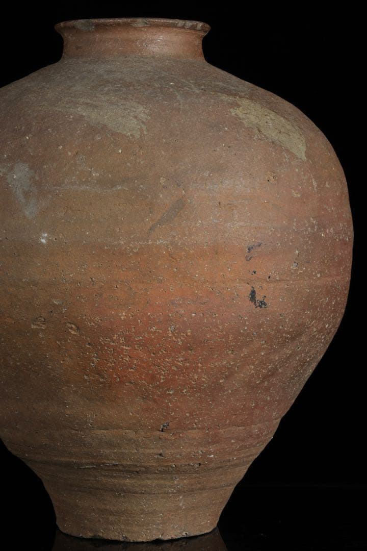 信楽焼 古信楽 大壺 高さ44.5cm 室町時代 古壷 古陶磁 古美術 骨董品