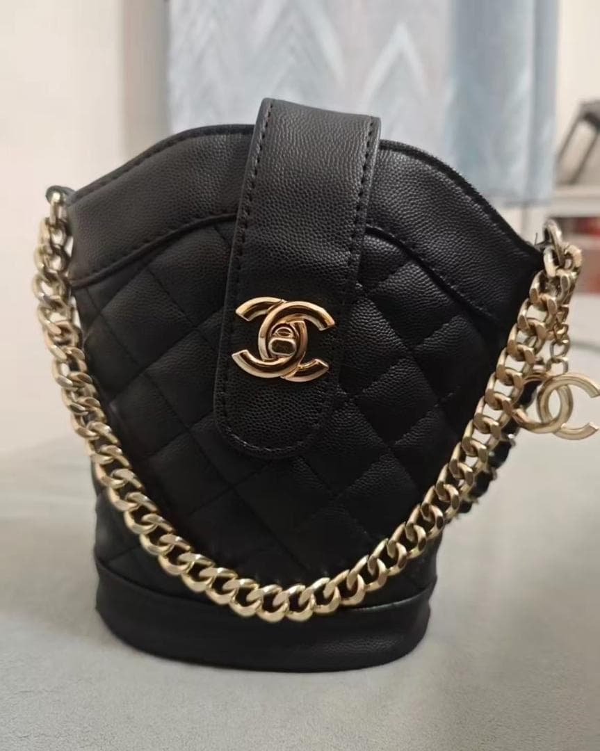 ノベルティ ブラック ミニショルダー2way~~·