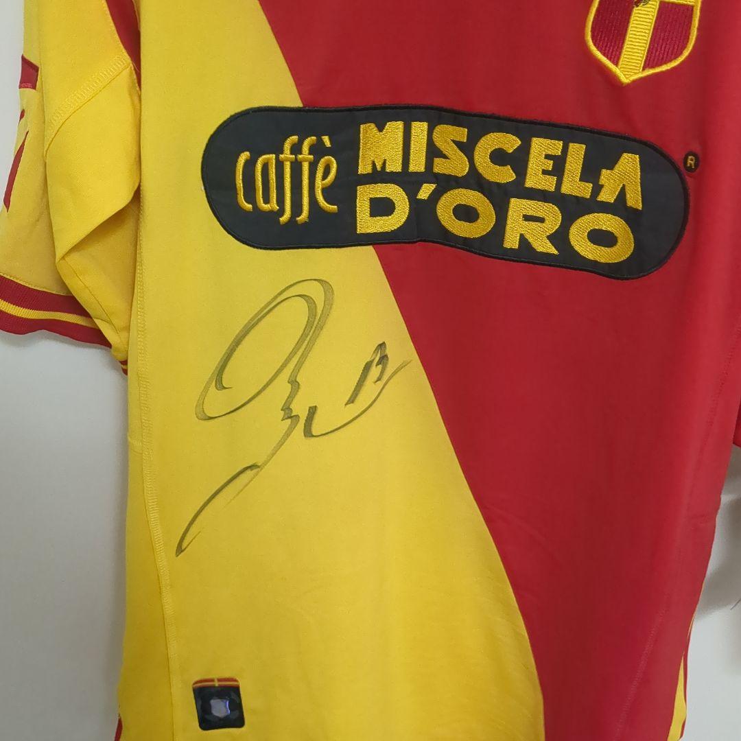 セリエA メッシーナ05/06 柳沢敦 サイン入り ユニフォーム Mサイズ