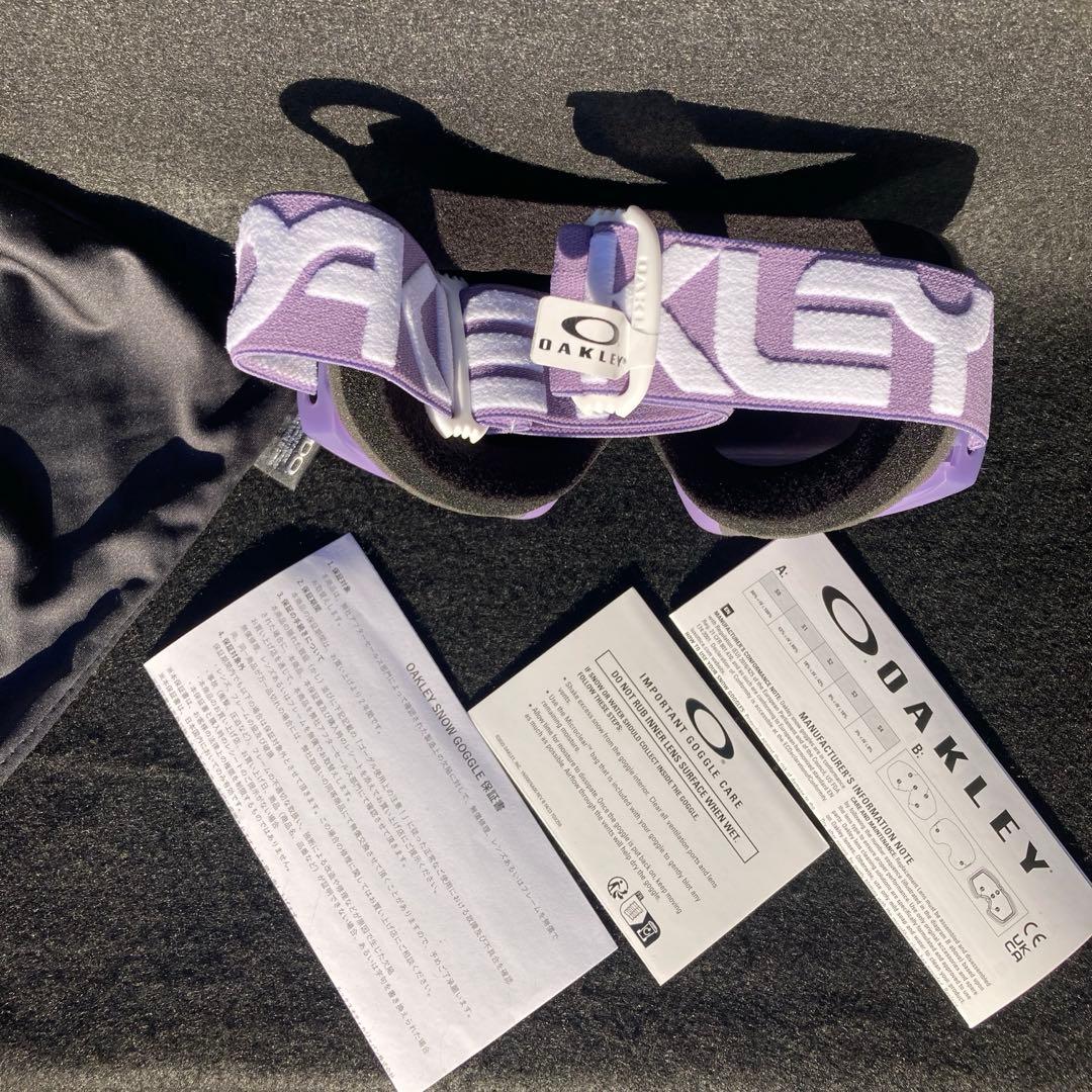 新品未使用　オークリースノーゴーグル　スノーゴーグル　ラインマイナーM ゴーグル